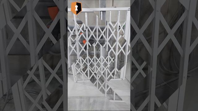 Решетки раздвижные для помещений КПП г. Ростов-на-Дону