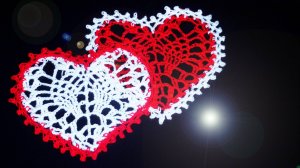 АЖУРНЫЕ СЕРДЕЧКИ крючком ко дню СВЯТОГО ВАЛЕНТИНА Часть I | ВАЛЕНТИНКА Узор с АНАНАСИКАМИ