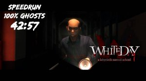 Спидран White Day A Labyrinth Named School (все призраки) за 42:57 (IGT)