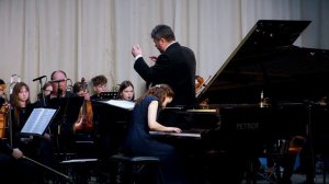 Франсис Пуленк. Концерт для двух фортепиано с оркестром ре минор (I часть)