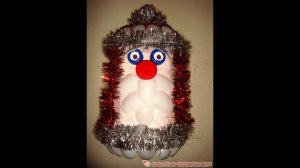 Как сделать деда мороза своими руками из бутылки