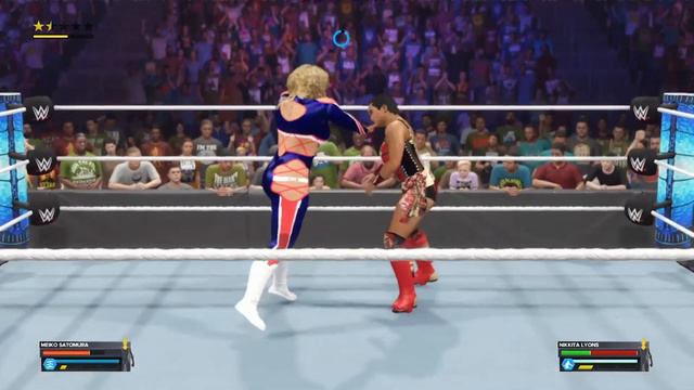 Meiko Satomura vs Nikkita Lyons : Queen's Crown Tournament Quarter Finals смотреть онлайн