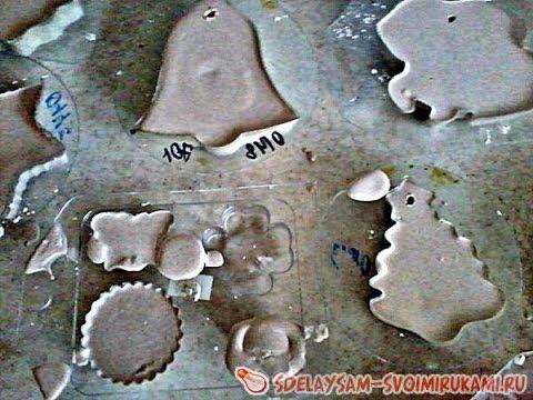 Как сделать елочные игрушки из гипса смотреть онлайн