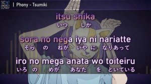 [Karaoke] Phony - Tsumiki  | フォニイ- ツミキ