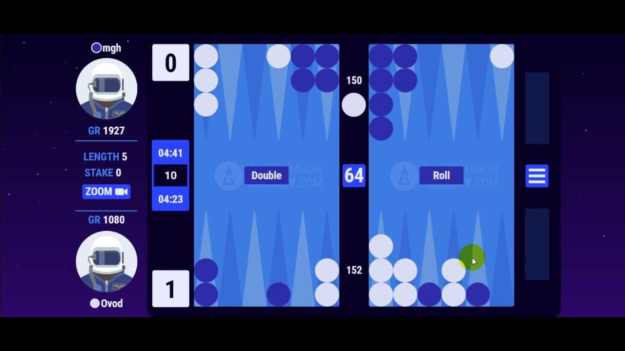 Backgammon (Короткие нарды) - #44 Риск, смелость, терпение.. победа  #игры