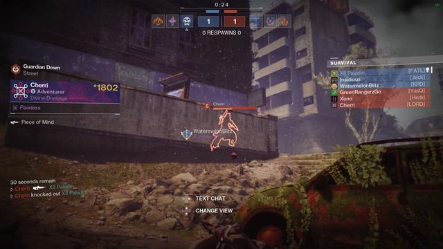 Destiny 2 Competitive PvP. Ascendant  game play and match walk through.