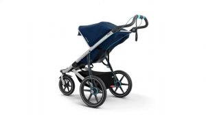 Обзор поворотного тормоза коляски Thule Urban Glide 2 Majolica Blue