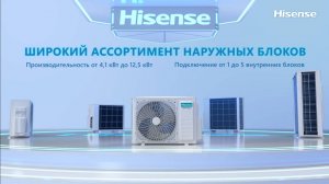 Мульти сплит-системы серии Hisense FREE Match DC Inverter | мульти-сплит-системы Хайсенс