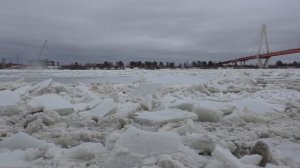 ЛЁД НА ОКЕ ТРОНУЛСЯ! ЗРЕЛИЩЕ СУПЕР! 2022!