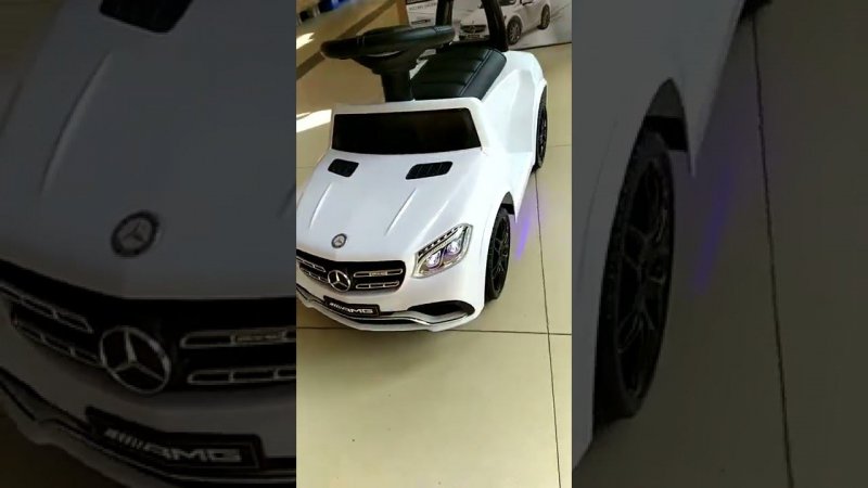 Электромобиль каталка Mercedes AMG GLS63 + пульт управления   HL600
