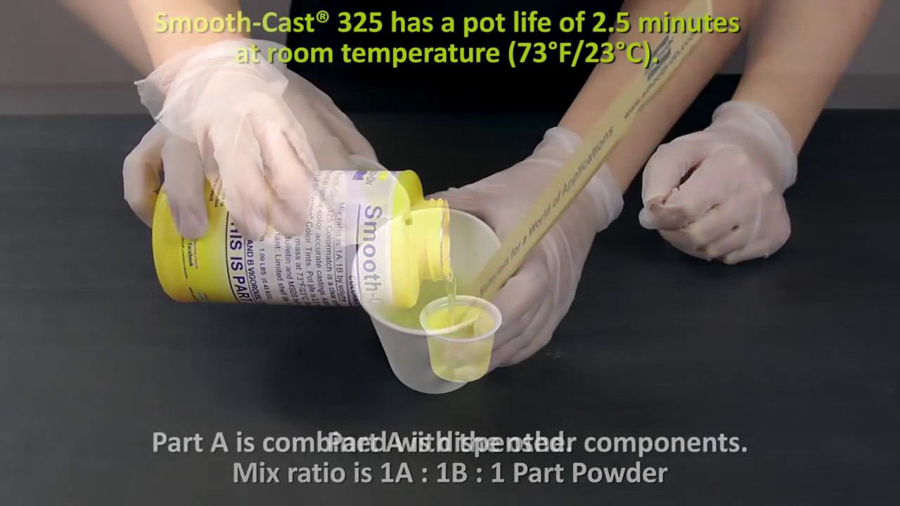 Как из порошока Glow Worm® и смолы Smooth-Cast® 325 создать потрясающий светящийся кулон. смотреть онлайн