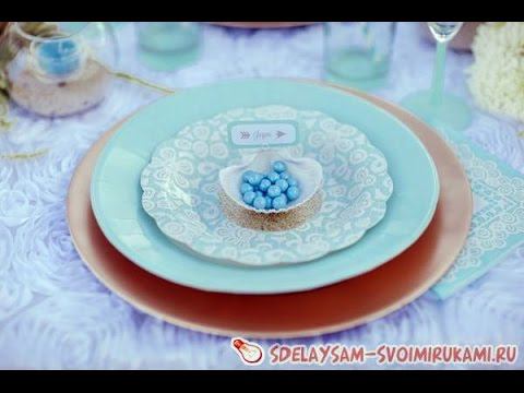 Рассадочные карточки из ракушек. Красивая идея смотреть онлайн
