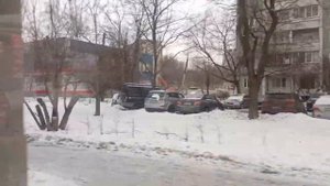 Москва, автобус т30, участок Платформа Новогиреево - Кинотеатр Березка (съёмка в другую сторону)