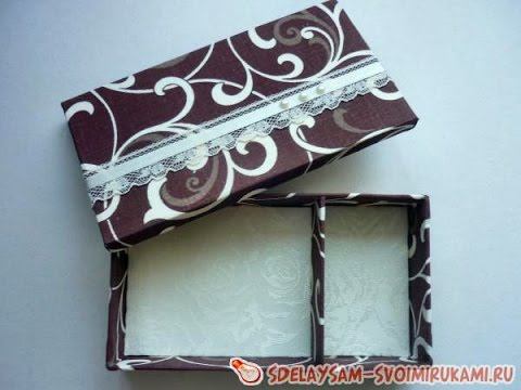Шкатулочка для украшений своими руками