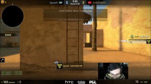 CS:GO SpawN vs XANTARES 1vs1 BO3