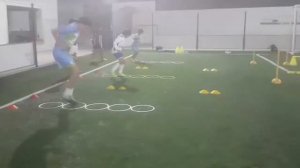 Специальная тренировка по футболу / Entraînement spécial de football