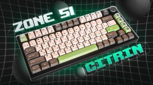 Тихая и беспроводная клавиатура! ZONE51 CITRIN - обзор!