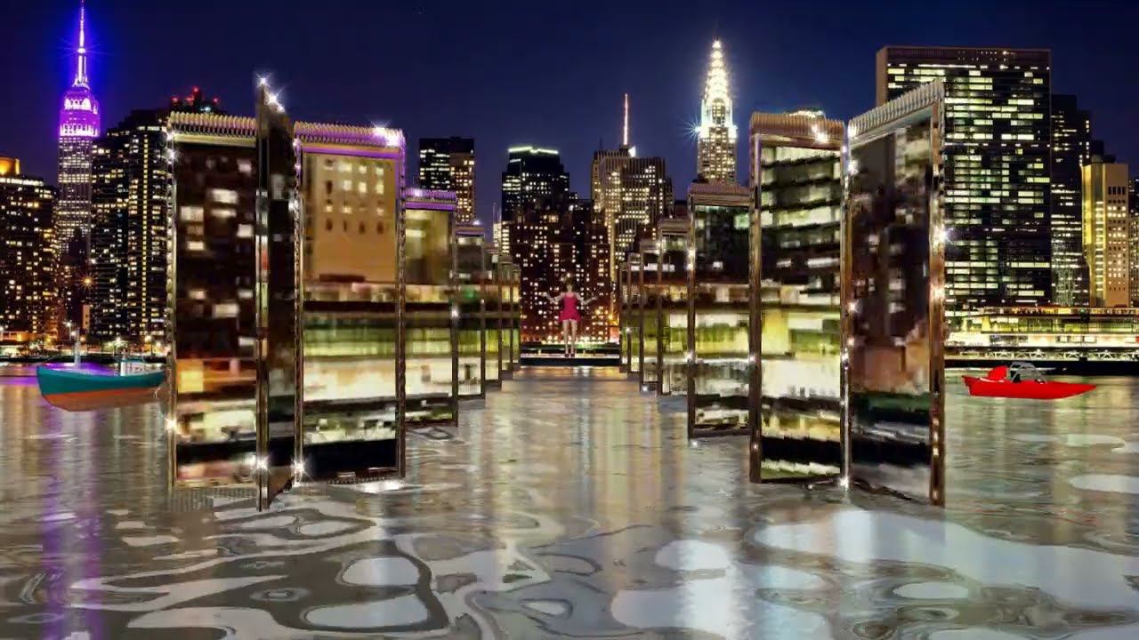 Эффект зеркальная аллея  BluffTitler