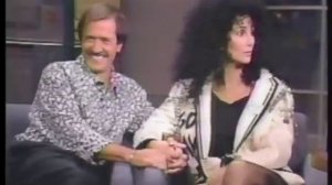 Cher and Sonny reunion on Letterman Late Night 1987.