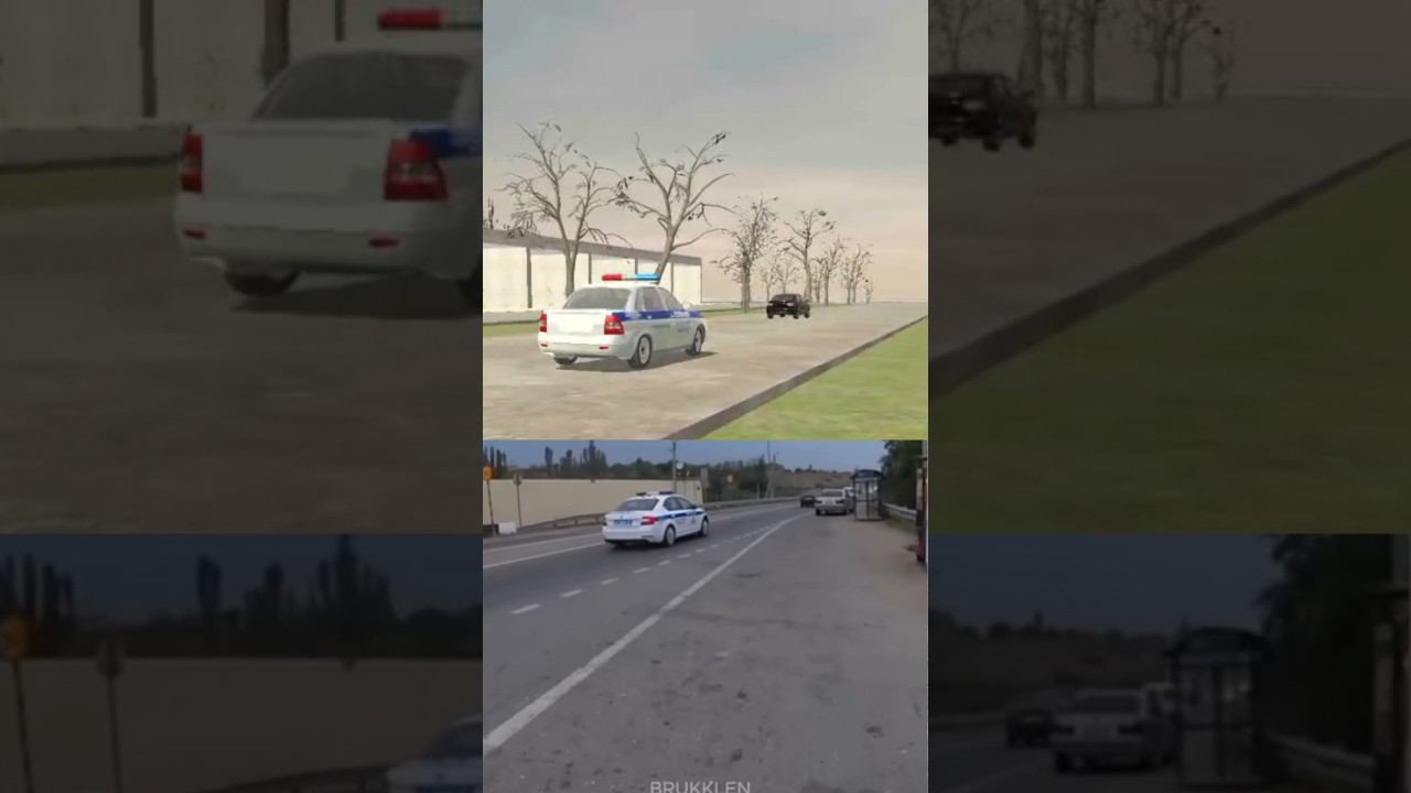 Венгалби ушёл от полиции | Ваз краш-тест симулятор 2 #short #shorts #рекомендации #ваз смотреть онлайн