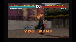 Tekken 3 Hwoarang Playthrough using the Action Replay V2 Ps2 Bonus Disc for Ps1 :D