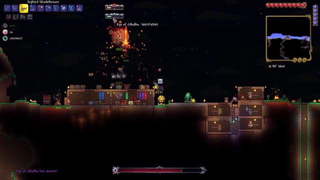First Time Terraria Calamity Player Learns About Progression