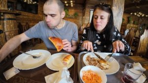 МУКБАНГ СУДАК С ПЮРЕ / ГРЕЧКА С КОТЛЕТОЙ / ВЫПЕЧКА / EATING MUKBANG ASMR АСМР / ЛАЗАРЕВСКОЕ. СОЧИ