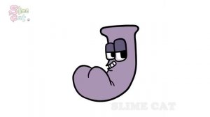 [ANIMATION] Alphabet Lore but Transformed from Cat Girl 🐱💕 | Alphabet Lore Meme  | SLIME CAT