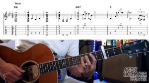 The Last of Us 2 Wayfaring Stranger Guitar Lesson Tutorial