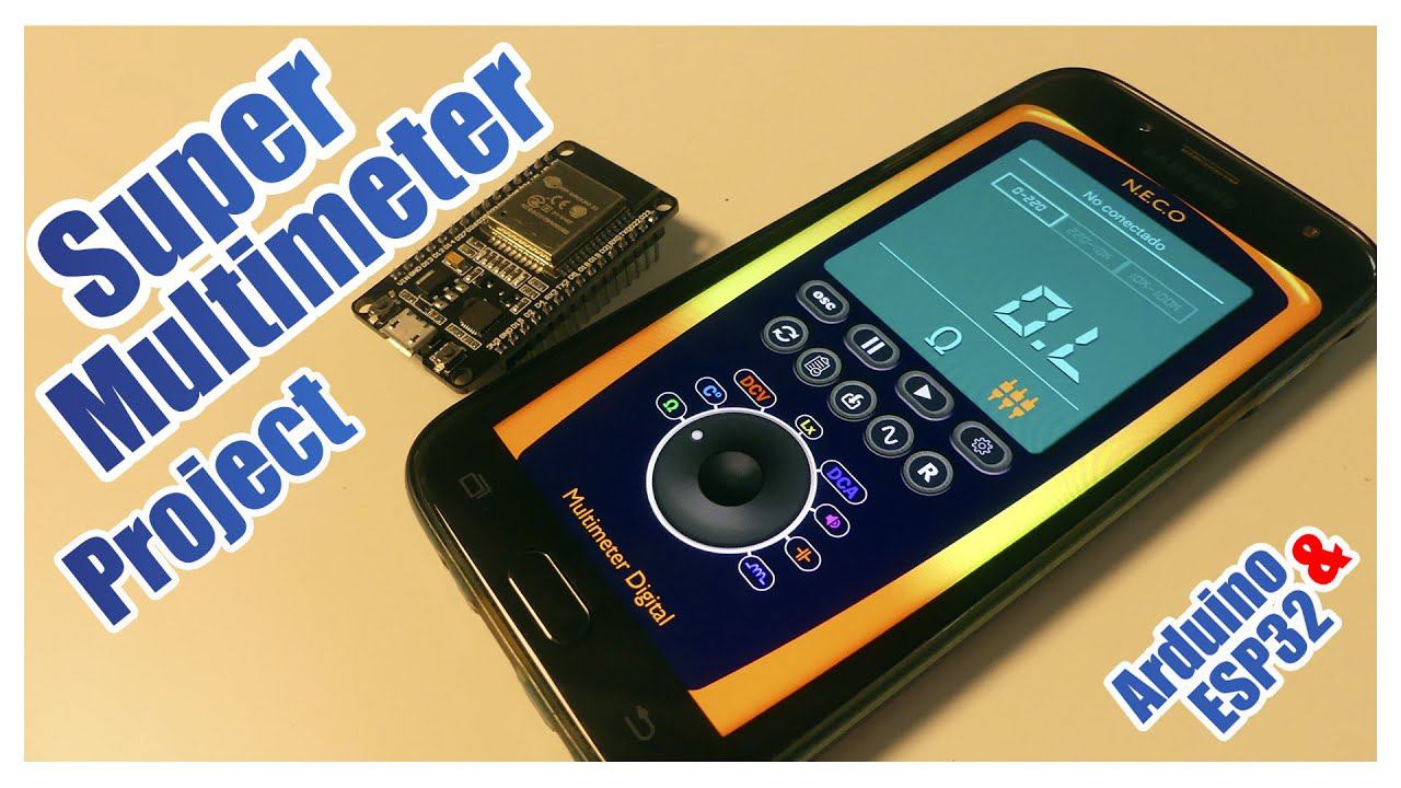 Создаем с Нуля Android Super Multimeter на ESP32 смотреть онлайн