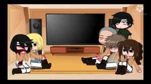 °● AOT reacts To Eren's AU ●° 🧣ErenxMikasa🧣°● Attack On Titan