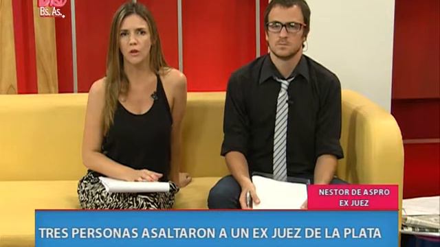 BDBA - TIENE 12 AÑOS Y ASALTO A UN EX JUEZ DE LA PLATA - NESTOR DE ASPRO - JUEZ
