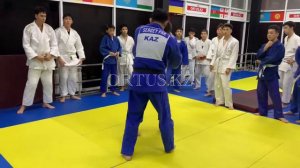 Combination Osoto Gari Judo. Отработка в комбинации.