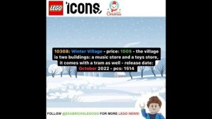 Lego Christmas 2022 Set Leak?