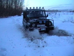 Покатушки Южный мост Уазы и Нива 4