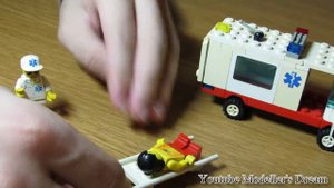 Лего скорая помощь Lego 6666 Ambulance