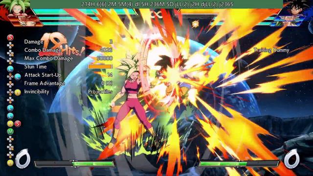 DBFZ 1.35 Kefla BnB / Advanced Combos | DRAGON BALL FighterZ