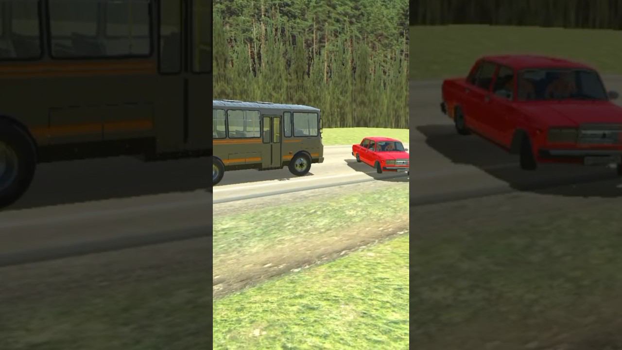 Занос... | Ваз краш-тест симулятор 2 #short #shorts смотреть онлайн