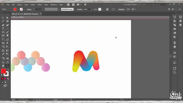 20.اداة Blend Tool فى برنامج أليستريتور Adobe Illustrator смотреть онлайн