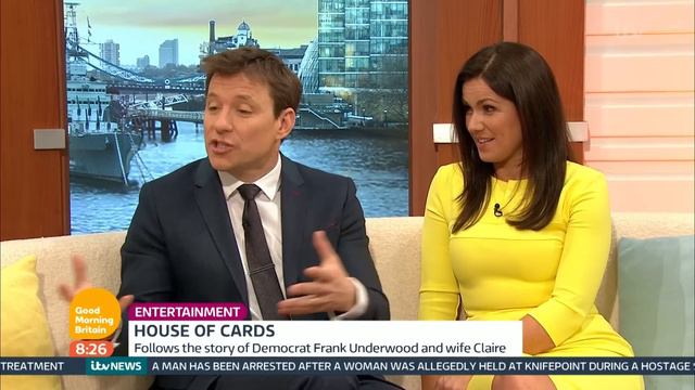 Neve Campbell Joins the House of Cards Cast | Good Morning Britain смотреть онлайн