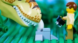 LEGO Jurassic World STOP MOTION LEGO Truck Brick Building | LEGO indoraptor Attack | Billy Bricks