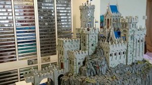 LEGO Castle - MOC set up of AshFall Castle 🏰🏰🏰