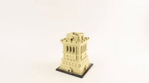 LEGO Architecture 21042 Statue of Liberty Speed Build for Collectors - Brick Builder