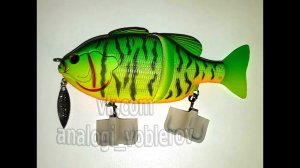Копия Джэркбейта -Imakatsu Gillroid Bootstail Swimbait с Алиэкспресс