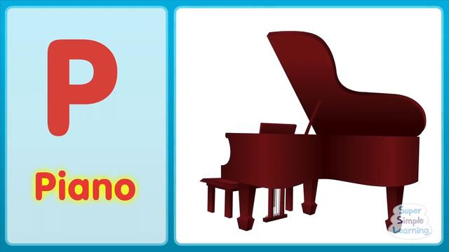 The P Song (Uppercase) _ Super Simple ABCs смотреть онлайн