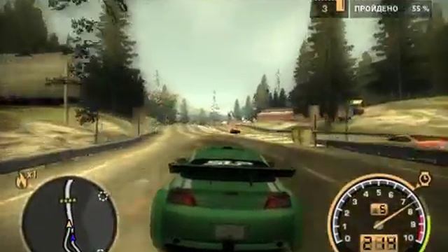 Прохождение игры Need for Speed Most Wanted. Погоня. Часть 1