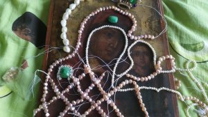 Подбор материалов к иконе. Как это происходит.