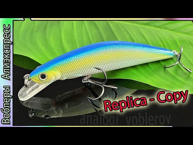 Копия - Shore Impress Shore Bullet 105F - Редкий воблер для России - реплика с Алиэкспресс #lure