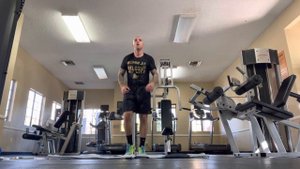 22-count burpees giving another meaning to being “broke off”