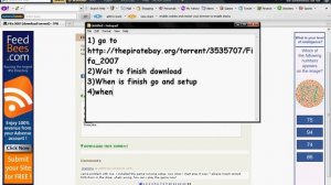 FiFa 2007 free download no fake 100% work